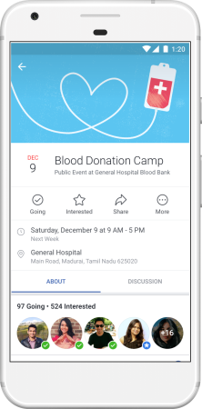 Blood Donations Camp Event