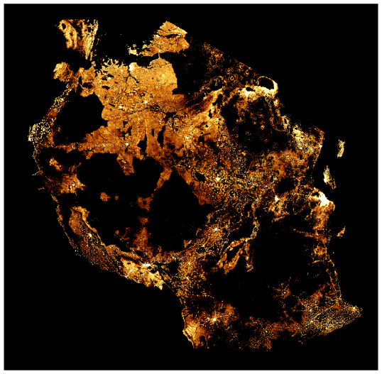 Tanzania map_women reproductive age