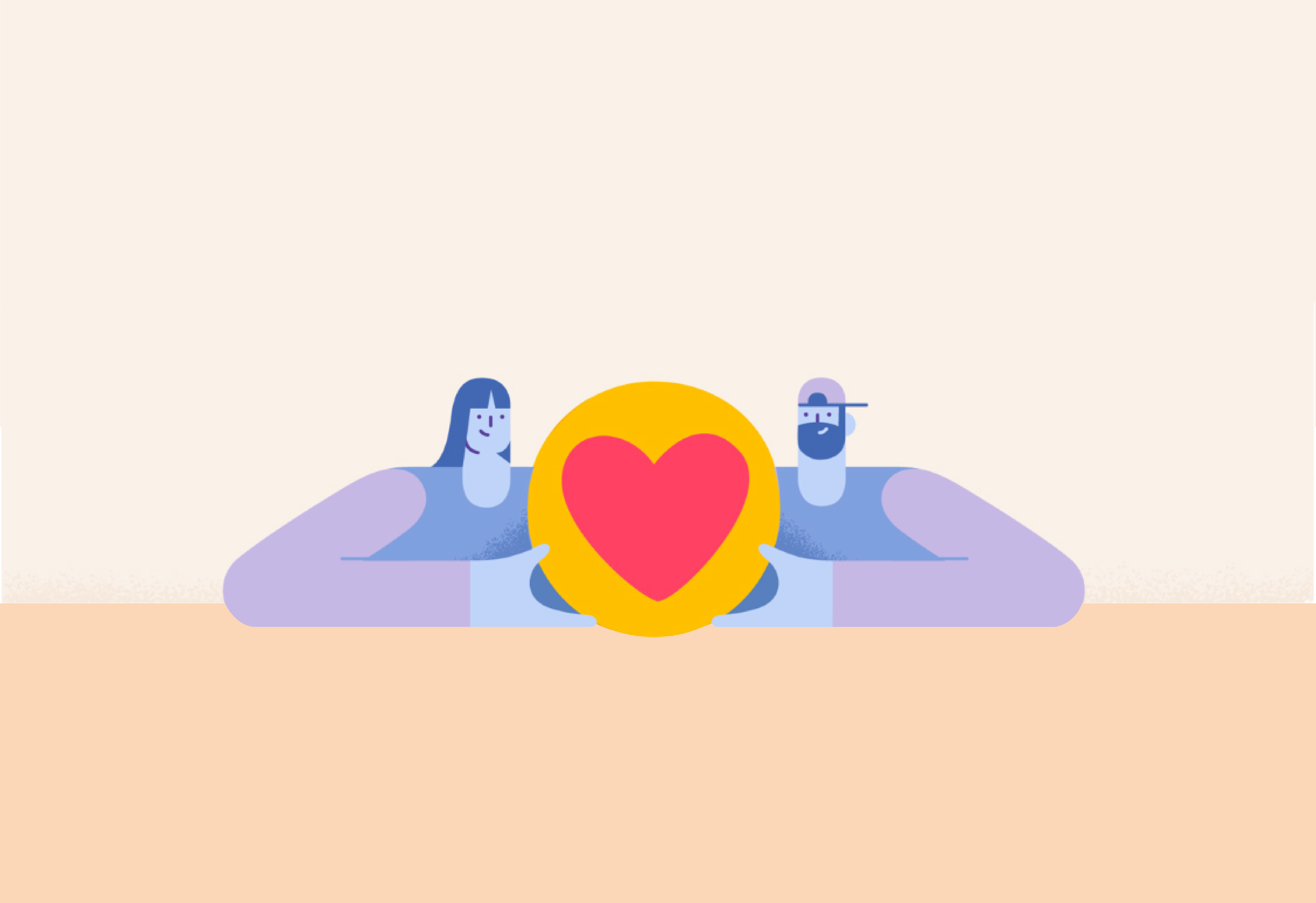 Fundraising illustration