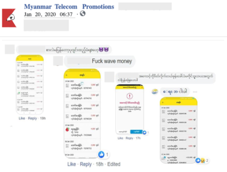 Screenshot of content posted by some of these Pages