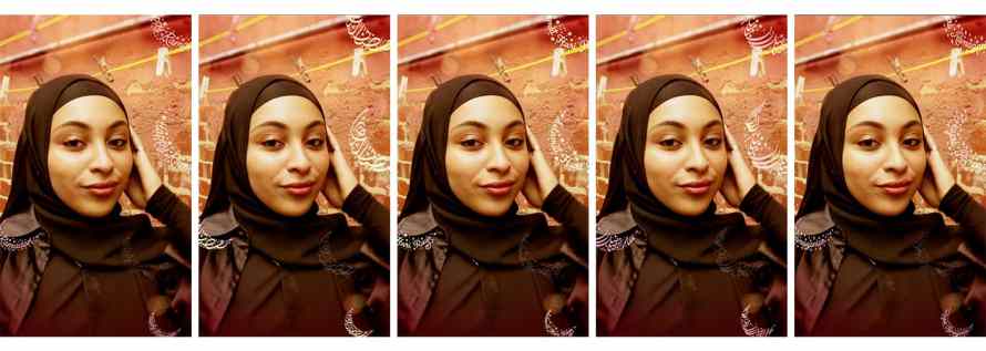 Screenshot of English, Arabic, Bahasa, Farsi and Turkish Lantern effects on photos