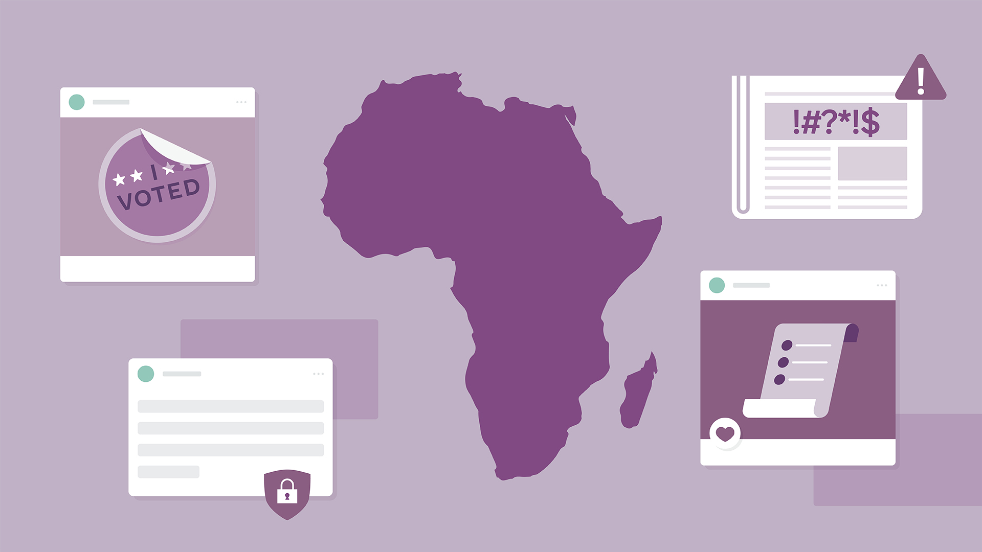 Africa elections graphic