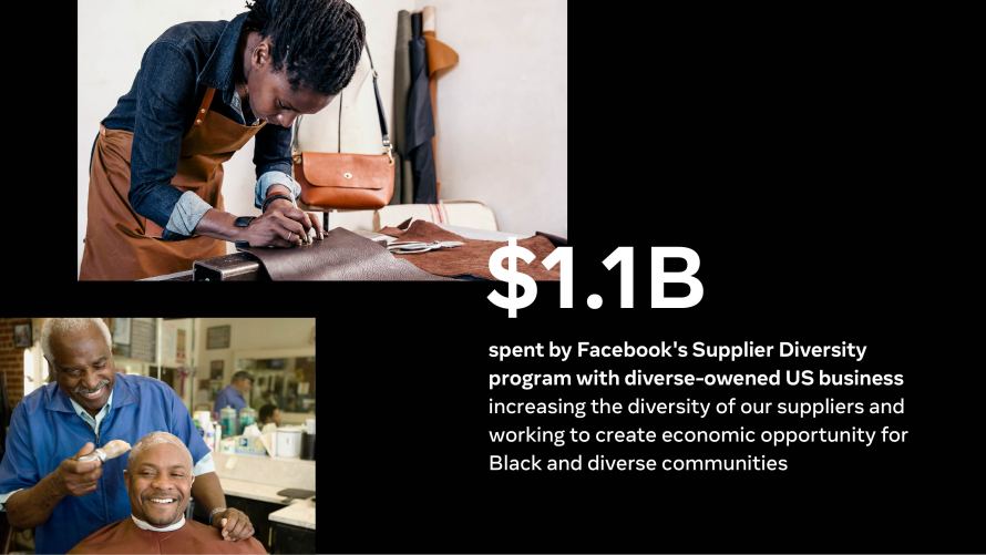 Photo collage of a leatherworker and barber shaving a mans' head