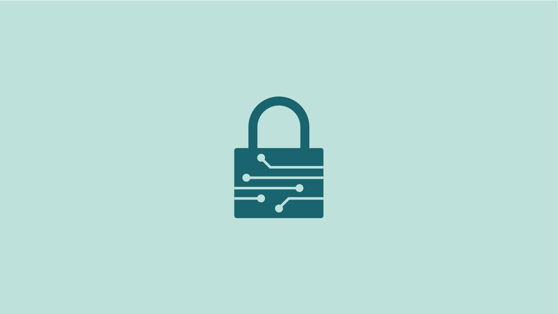 Cyber security graphic