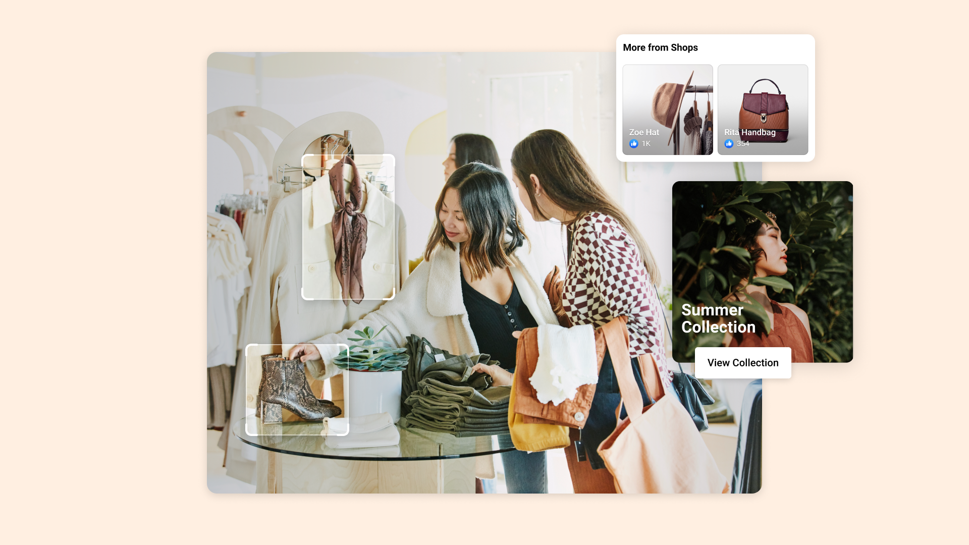 Shopping on Facebook, Instagram, Messenger and WhatsApp