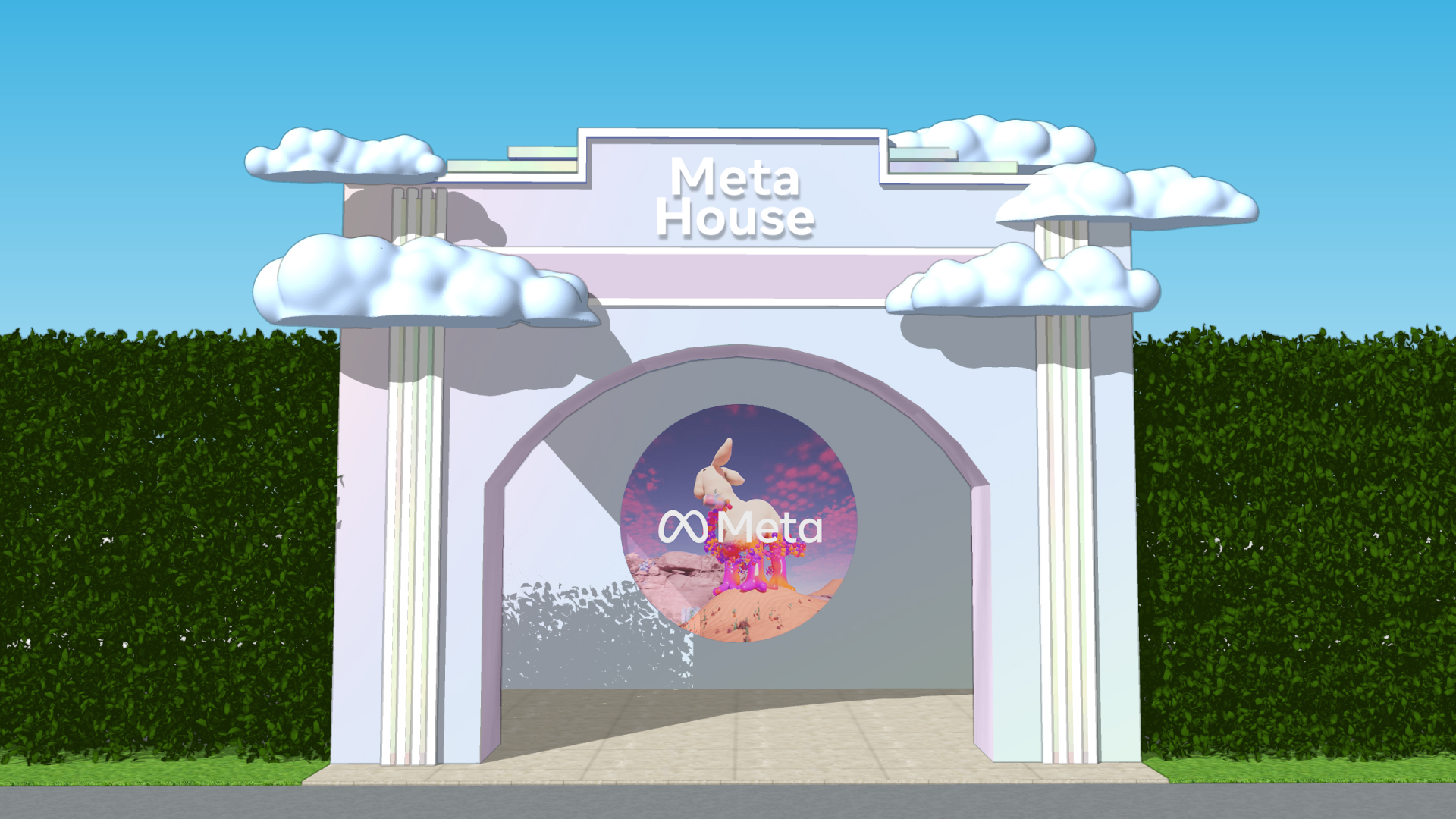 Rendering of Meta House