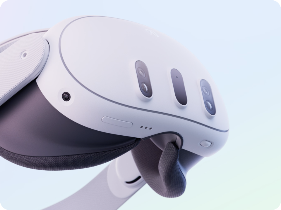 Photo of Meta Quest 3 headset