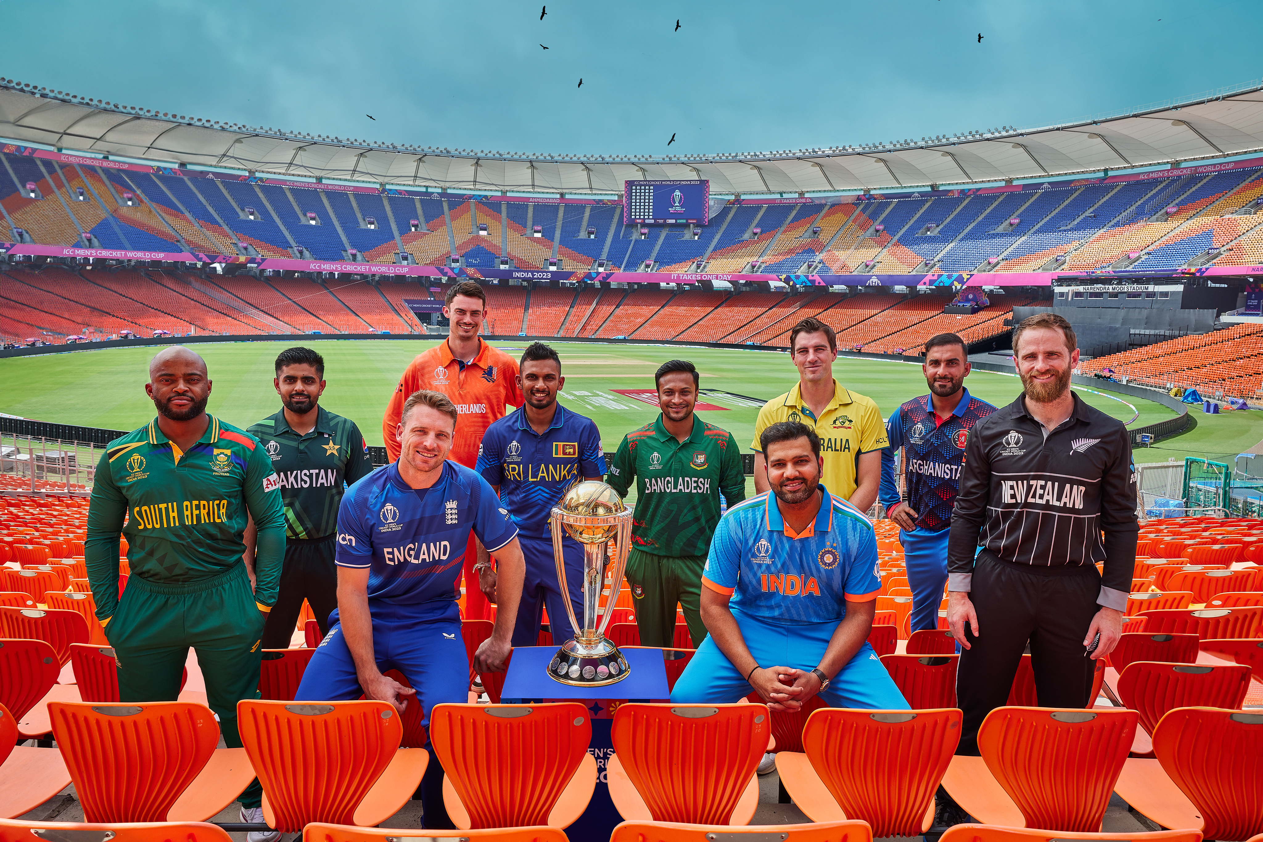 CWC23 captains pic